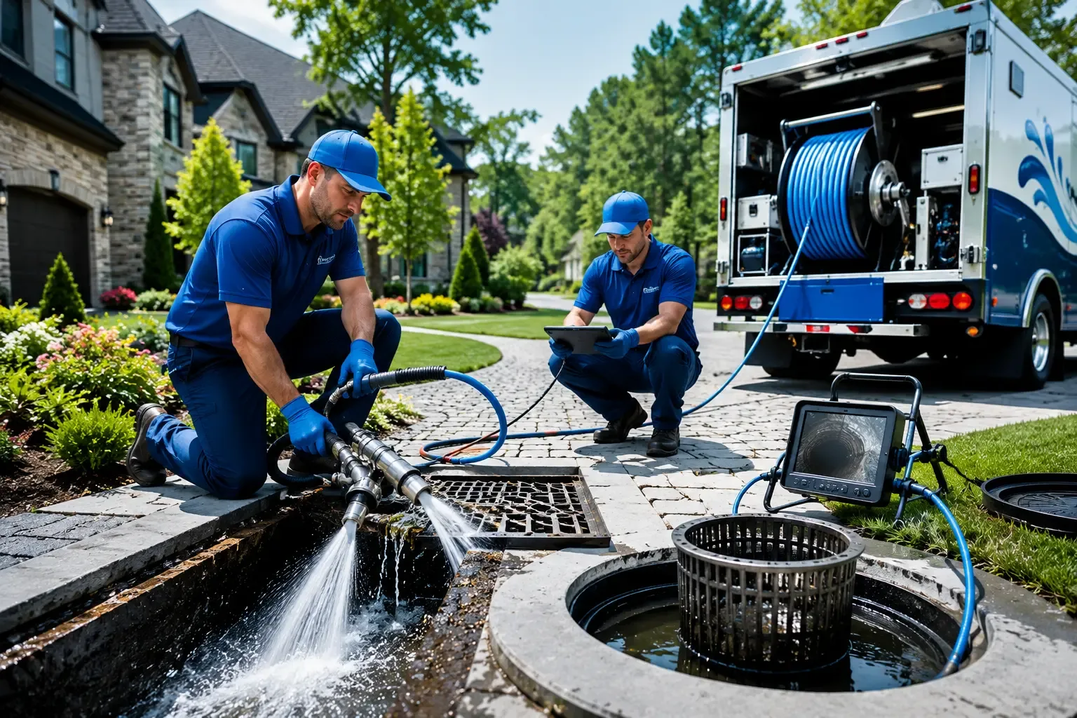 Local outdoor drain cleaning professionals in Shirley, IL